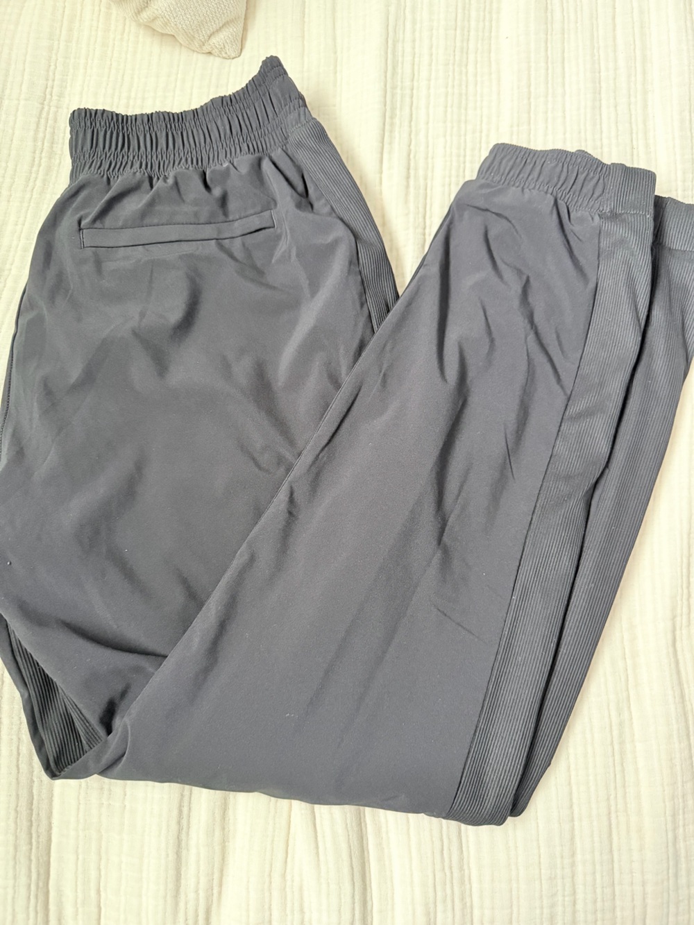 Athleta Charcoal Black Women's Track Joggers